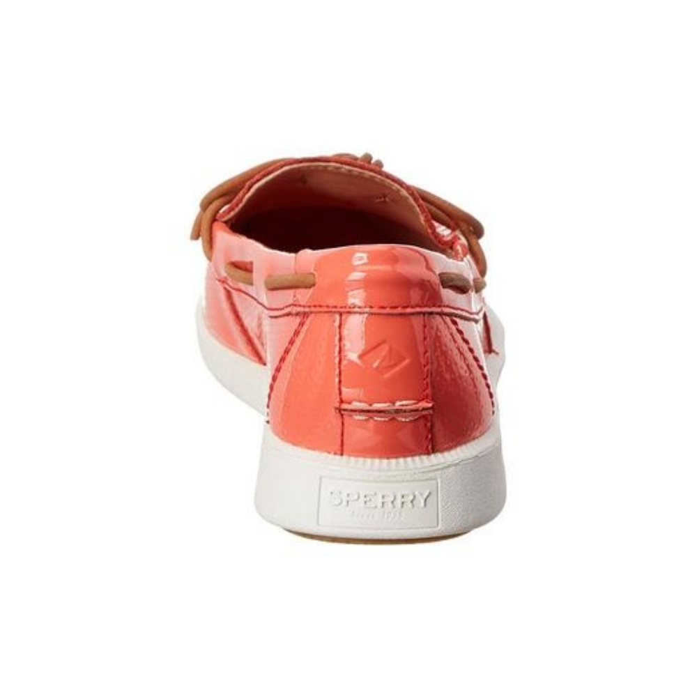 SPERRY TOP SIDER OASIS CANAL Coral Patent Leather - Picture 3 of 4